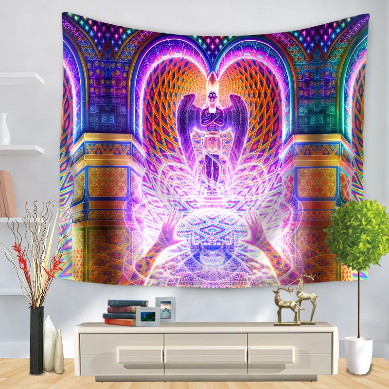 Psychedelic Anime Tapestry Headboard Wall Art Bedspread Dorm Tapestry for Living Room Bedroom Home Decor
Psychedelic Anime Tapestry Headboard Wall Art Bedspread Dorm Tapestry for Living Room Bedroom Home Decor