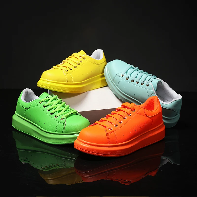 Women Sneakers 2021 Fashion Vulcanized Shoes Lover Lace-up Casual Shoes Orange Basket Shoe Breathable Walking Men Flats
Women Sneakers 2021 Fashion Vulcanized Shoes Lover Lace-up Casual Shoes Orange Basket Shoe Breathable Walking Men Flats