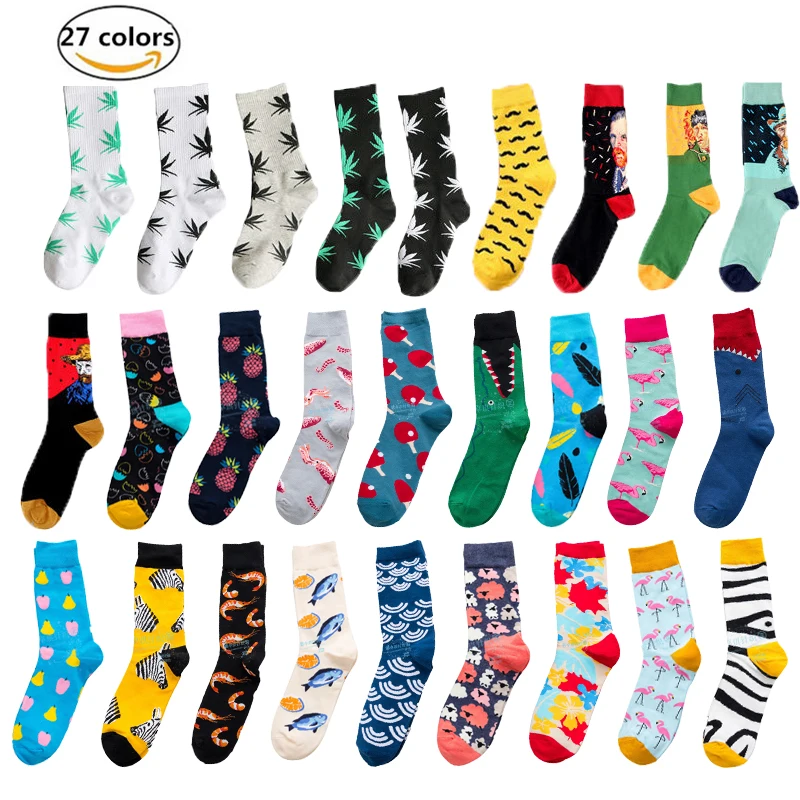 socks Harajuku happy Men's Funny Combed Cotton Dress Casual Crew Wedding Socks Colorful Novelty Skateboard Socks Tend 2021 New
socks Harajuku happy Men's Funny Combed Cotton Dress Casual Crew Wedding Socks Colorful Novelty Skateboard Socks Tend 2021 New