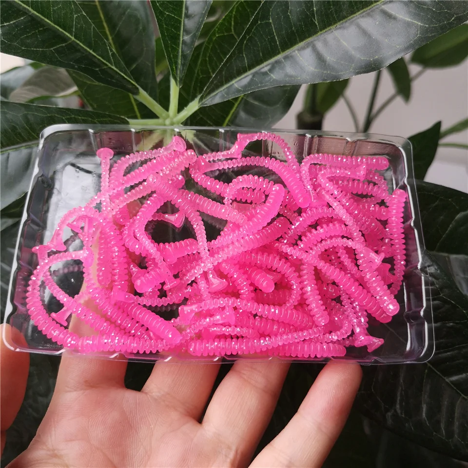 SWOLFY Fishing Soft Bait Worm Artificial Baits 45mm/0.4g 250pcs/Lot Rock Fishing Wobblers Leurre Souple Lure Perch Trout Lures
SWOLFY Fishing Soft Bait Worm Artificial Baits 45mm/0.4g 250pcs/Lot Rock Fishing Wobblers Leurre Souple Lure Perch Trout Lures