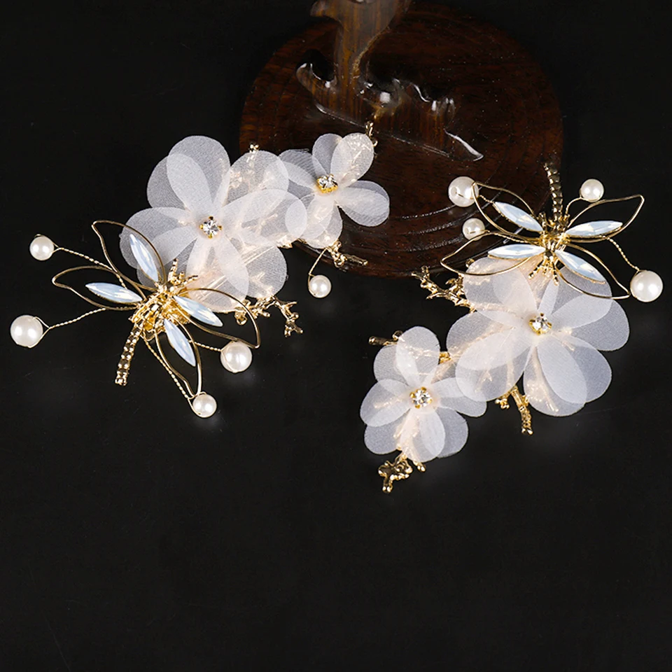 Chinese Traditional Hair Accessories Gold/Silver Beads Flower Hair Clip Metal Tassels Bridal Wedding Hair Jewelry
Chinese Traditional Hair Accessories Gold/Silver Beads Flower Hair Clip Metal Tassels Bridal Wedding Hair Jewelry