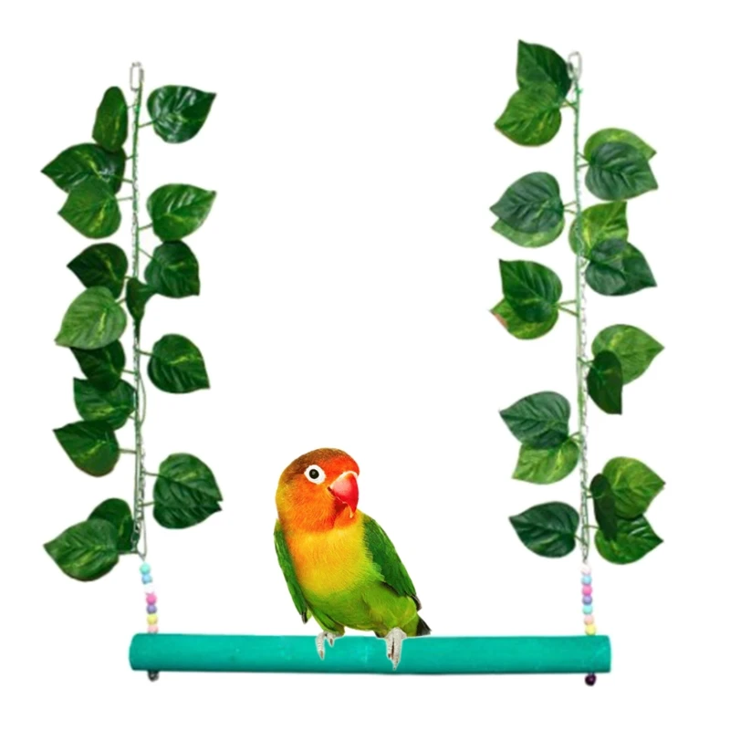Large Chicken Swing Chicken Toy for Hens Swing with Bar and Artificial Leaves 87HA
Large Chicken Swing Chicken Toy for Hens Swing with Bar and Artificial Leaves 87HA