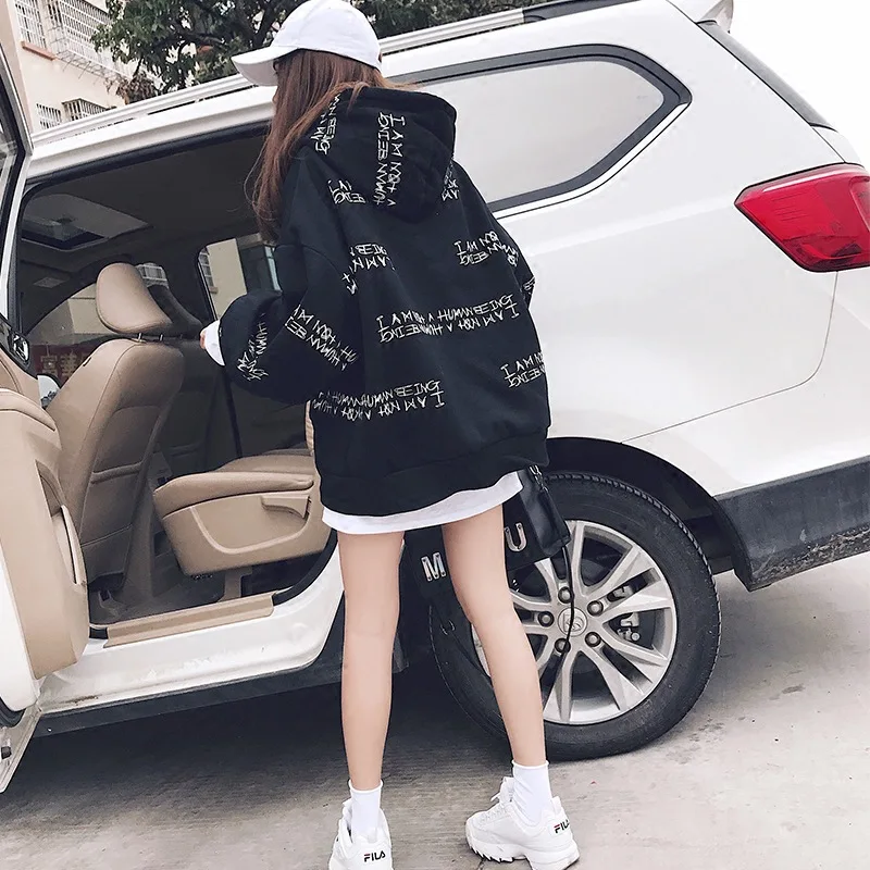 Streetwear Hoodies Women Kpop Korean Style Clothes Long Sleeve Letter Print Fashion Hoodie Autumn Winter Casual Tops Ropa Mujer
Streetwear Hoodies Women Kpop Korean Style Clothes Long Sleeve Letter Print Fashion Hoodie Autumn Winter Casual Tops Ropa Mujer