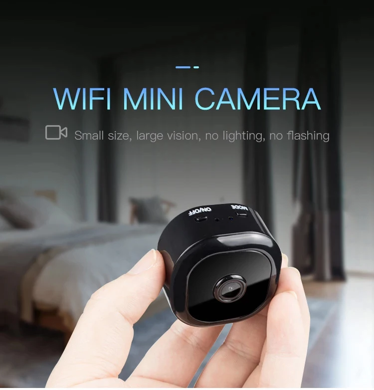 Mini Secret Home Camera Wide Angle Wireless WiFi Web Cam HD 1080P Micro Cam Webcam Home Security DVR Night Vision Camcorder
Mini Secret Home Camera Wide Angle Wireless WiFi Web Cam HD 1080P Micro Cam Webcam Home Security DVR Night Vision Camcorder