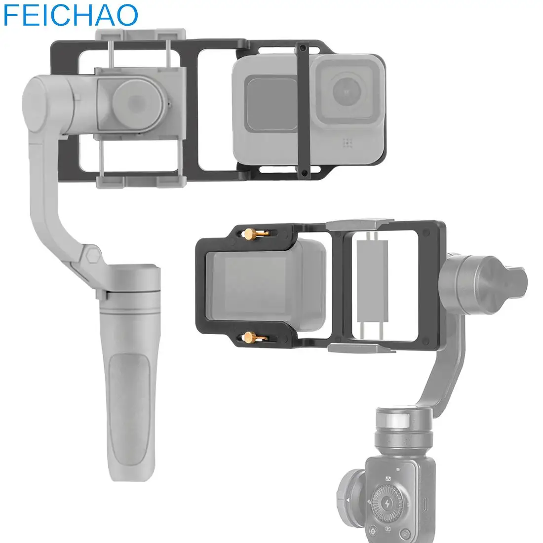 Handheld Stabilizer Gimbal Adapter Switch Mount Plate Metal for DJI OM5 Zhiyun Feiyu Moza Holder for Gopro 10 9 8 Action Camera
Handheld Stabilizer Gimbal Adapter Switch Mount Plate Metal for DJI OM5 Zhiyun Feiyu Moza Holder for Gopro 10 9 8 Action Camera