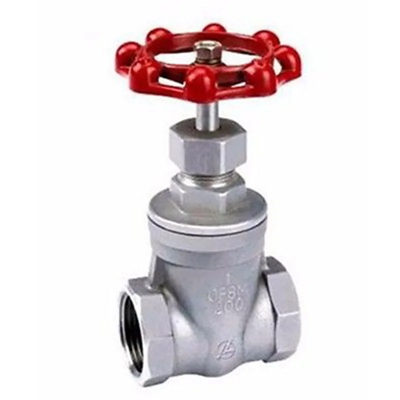 DN40 1-1/2" BSP Female Thread 304 Stainless Steel Gate Valve oil water air 229 PSI 
DN40 1-1/2" BSP Female Thread 304 Stainless Steel Gate Valve oil water air 229 PSI