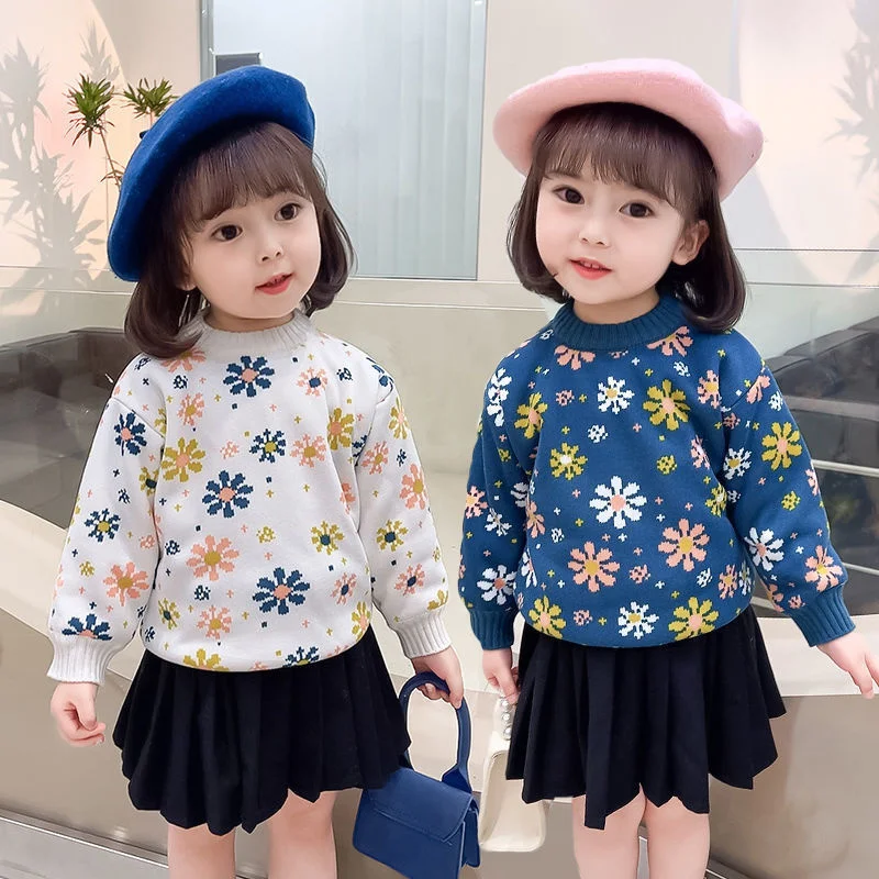 Girl Boys Sweater Kids Outwear Tops 2022 Retro Plus Thicken Warm Winter Autumn Knitting Woolen Cotton Overcoat Children Clothing
Girl Boys Sweater Kids Outwear Tops 2022 Retro Plus Thicken Warm Winter Autumn Knitting Woolen Cotton Overcoat Children Clothing