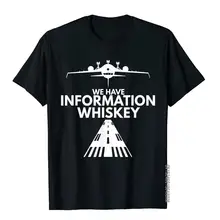 Information Whiskey T Shirt Funny Pilot Aviation Shirts Tops Tees Hot Sale Novelty Cotton Man T Shirts Printing