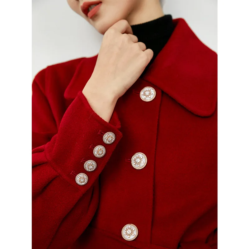 Fashionable Winter Coat Long Elegant Wool Coats with Belt Ladies Jacket Cashemre Clothes Abrigos Mujer Invierno 2020 WPY1820
Fashionable Winter Coat Long Elegant Wool Coats with Belt Ladies Jacket Cashemre Clothes Abrigos Mujer Invierno 2020 WPY1820