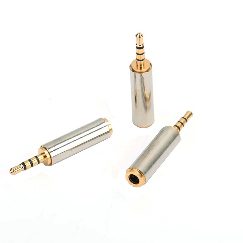 Jack 3.5 mm to 2.5 mm Audio Adapter 2.5mm Male to 3.5mm Female Plug Connector for Aux Speaker Cable Stereo Headphone Headset Mic
Jack 3.5 mm to 2.5 mm Audio Adapter 2.5mm Male to 3.5mm Female Plug Connector for Aux Speaker Cable Stereo Headphone Headset Mic