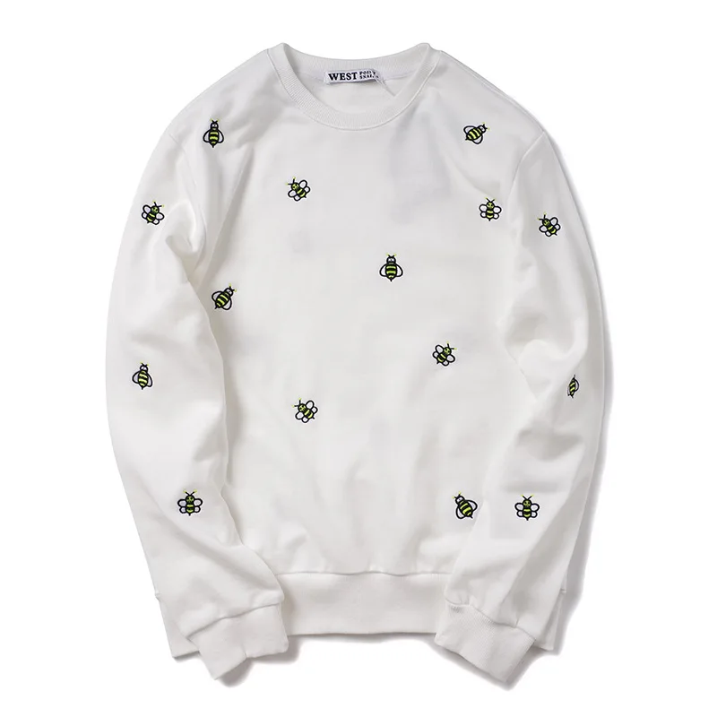 New 19 luxury High Men Embroidery bee Bees Hoodies Hoody hooded Sweatshirts velvet Cotton Drake Thicken Fleece pullover #N14
New 19 luxury High Men Embroidery bee Bees Hoodies Hoody hooded Sweatshirts velvet Cotton Drake Thicken Fleece pullover #N14