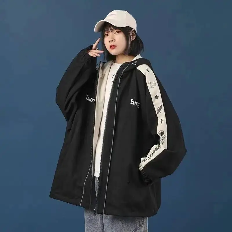 Мужская Женская Весенняя куртка 2022 Новая Осенняя свободная Спортивная Красивая бейсбольная униформа в гонконгском ретро-стиле с мультяшны...
Мужская Женская Весенняя куртка 2022 Новая Осенняя свободная Спортивная Красивая бейсбольная униформа в гонконгском ретро-стиле с мультяшны...