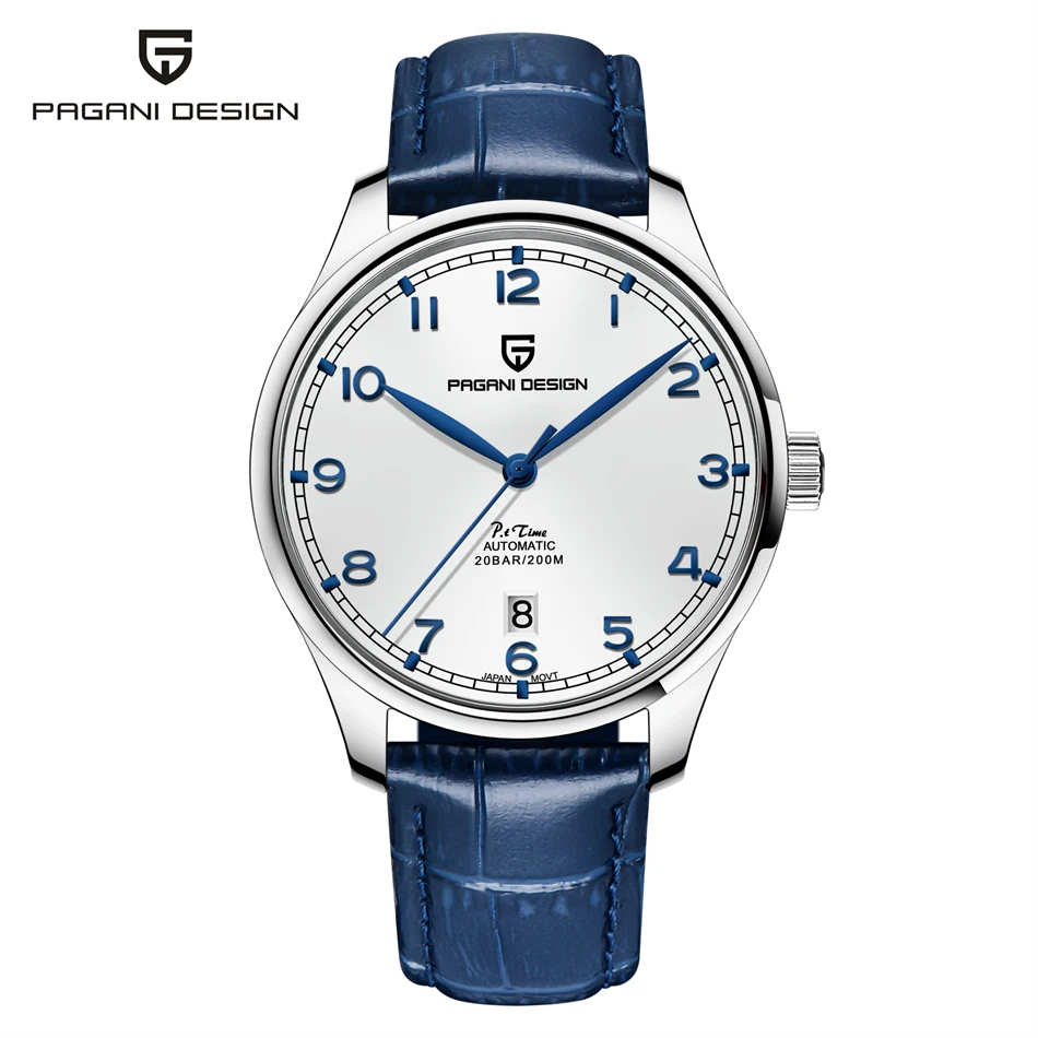 Pagani Design Automatic Luxury Leather Men's Mechanical Watches Classic Fashion Wrist Watch 200M Waterproof Top Brand Watch Men
Pagani Design Automatic Luxury Leather Men's Mechanical Watches Classic Fashion Wrist Watch 200M Waterproof Top Brand Watch Men