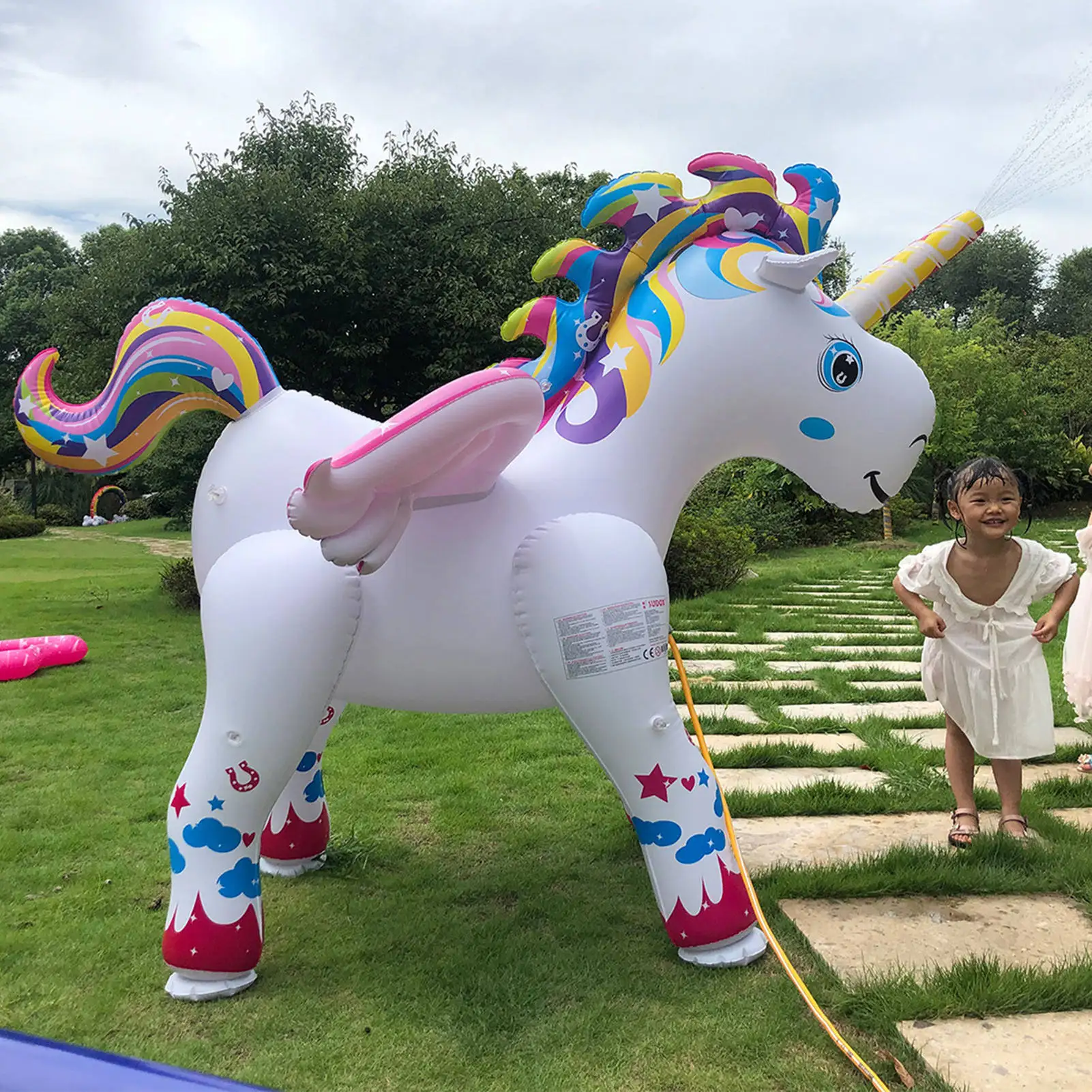 Giant Iatable Unicorn Water Spray Toys Unicorn Sprinkler Summer Beach Lawn Swimming Pool Sprinkler Toys
Giant Iatable Unicorn Water Spray Toys Unicorn Sprinkler Summer Beach Lawn Swimming Pool Sprinkler Toys