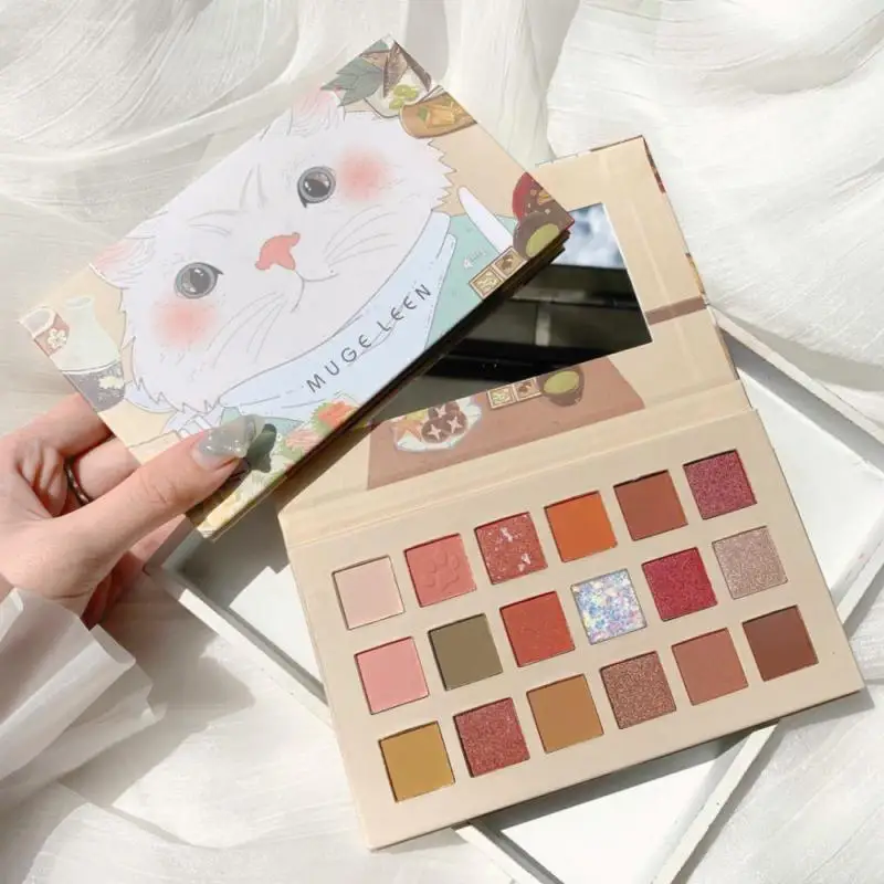 18 Color Eyeshadow Pallete Matte Pearl Shimmer Delicate And Silky Waterproof Long-lasting Makeup Eyes Shadow Cosmetics TSLM1
18 Color Eyeshadow Pallete Matte Pearl Shimmer Delicate And Silky Waterproof Long-lasting Makeup Eyes Shadow Cosmetics TSLM1