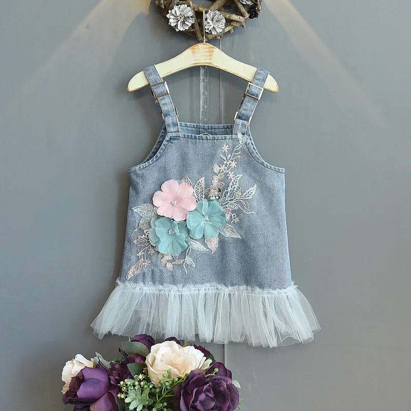 kids clothes Girls denim strap dress fashion applique dresses girls clothes kids dresses for toddler girl korean baby clothes
kids clothes Girls denim strap dress fashion applique dresses girls clothes kids dresses for toddler girl korean baby clothes