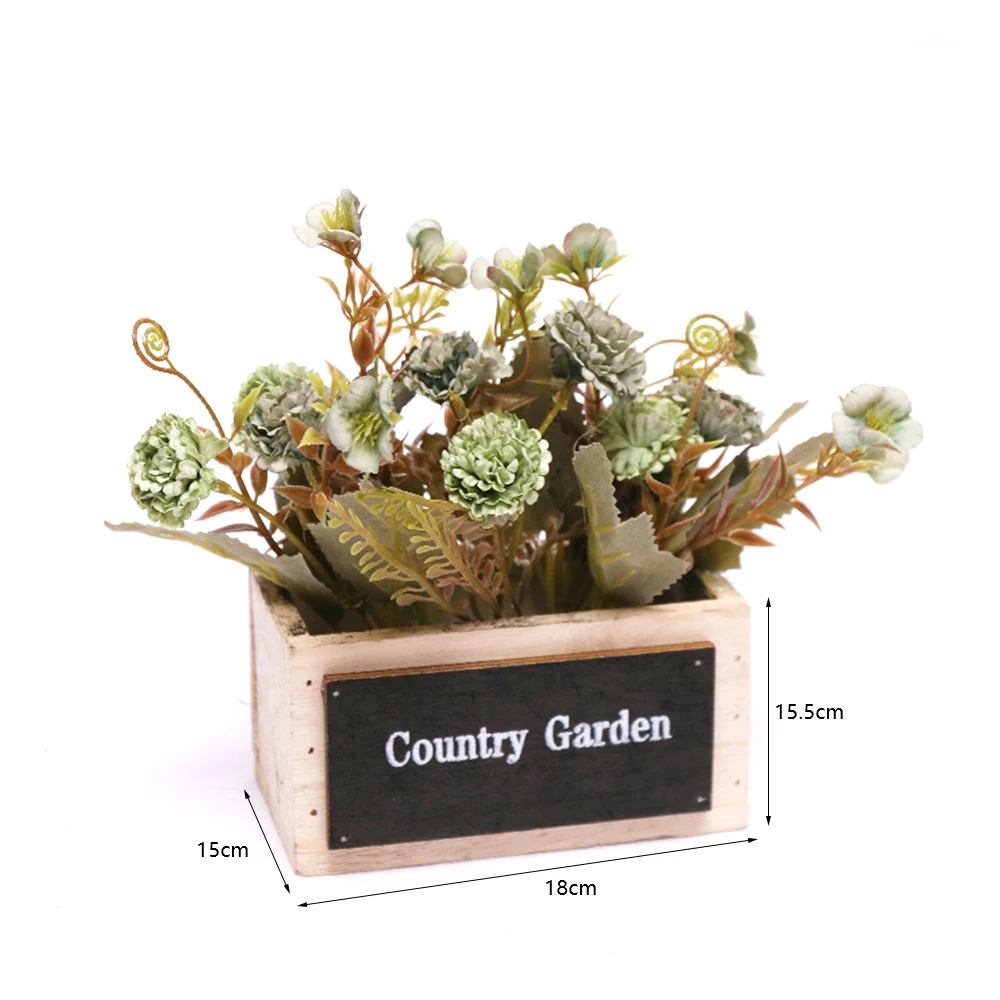 Artificial Flowers Green Plant Ornaments Table Imitation Cloves Wooden Flowerpot Desktop Decoration Living Room Lilac Potted
Artificial Flowers Green Plant Ornaments Table Imitation Cloves Wooden Flowerpot Desktop Decoration Living Room Lilac Potted