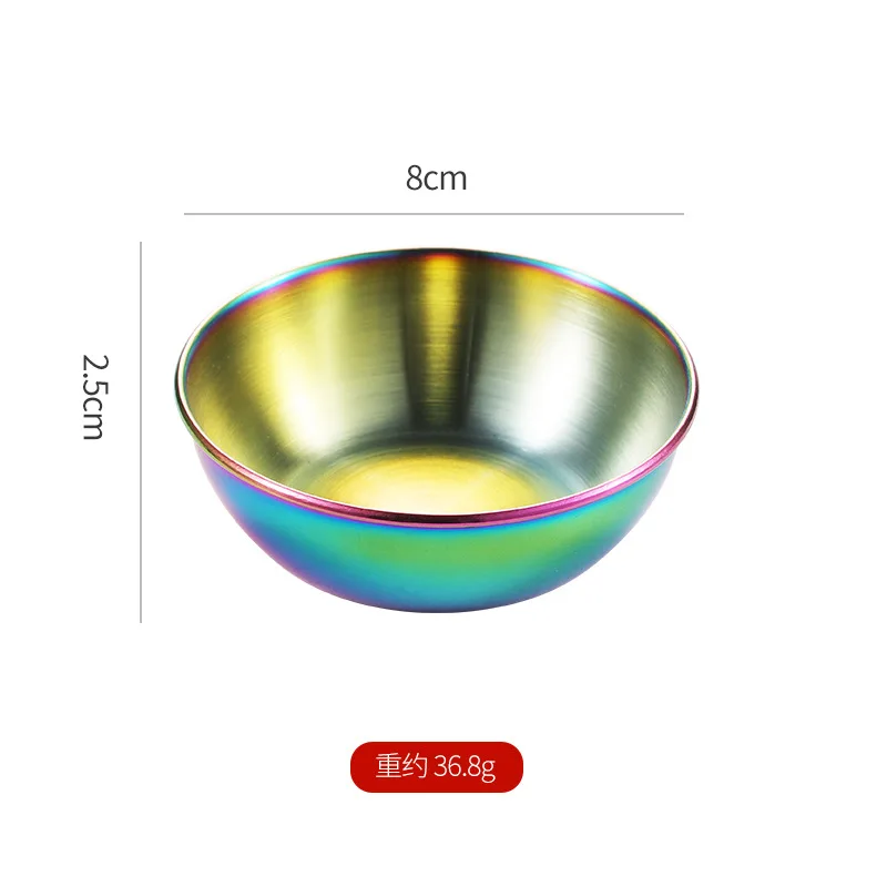 2pcs Japanese Gravy Boats Saucer Stainless Steel Sauce Dish Sushi Dipping Saucer Restaurant Kitchen Seasoning Bowl Container
2pcs Japanese Gravy Boats Saucer Stainless Steel Sauce Dish Sushi Dipping Saucer Restaurant Kitchen Seasoning Bowl Container