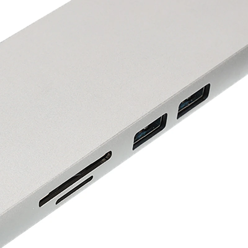 USB 3.0 PD Port USB Type C to HDMI VGA Gigabit Ethernet Lan RJ45 Adapter USB-C Hub Card Reader for Macbook Air Pro 2018
USB 3.0 PD Port USB Type C to HDMI VGA Gigabit Ethernet Lan RJ45 Adapter USB-C Hub Card Reader for Macbook Air Pro 2018