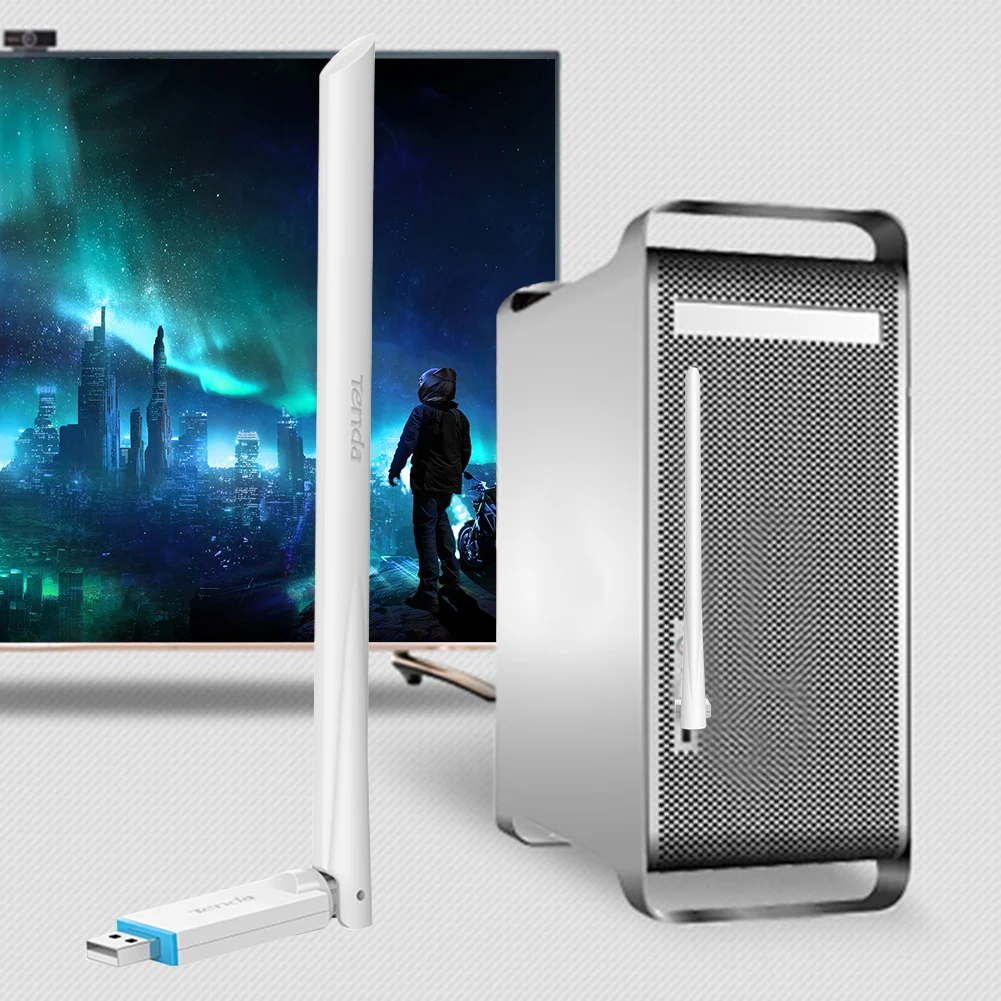 Tenda U2 150Mbps Wireless Network Adapter USB Network Card, Portable Wi-Fi Hotspot, 1*6dBi External Antenna, Station/SoftAP Mode
Tenda U2 150Mbps Wireless Network Adapter USB Network Card, Portable Wi-Fi Hotspot, 1*6dBi External Antenna, Station/SoftAP Mode