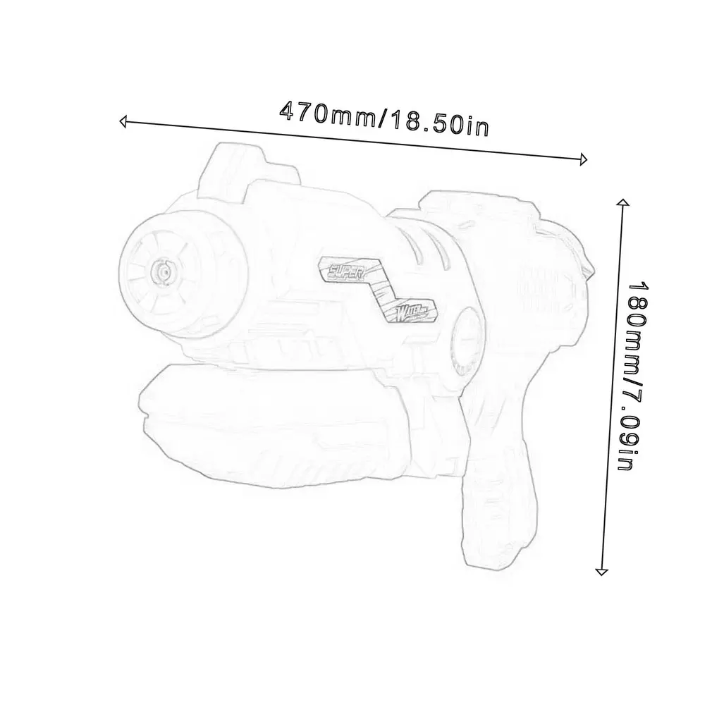 Pneumatic Water Jet Toys Boy Outdoor Water Beach Rafting Water Fights Jet Large Capacity Water-spray Toy
Pneumatic Water Jet Toys Boy Outdoor Water Beach Rafting Water Fights Jet Large Capacity Water-spray Toy