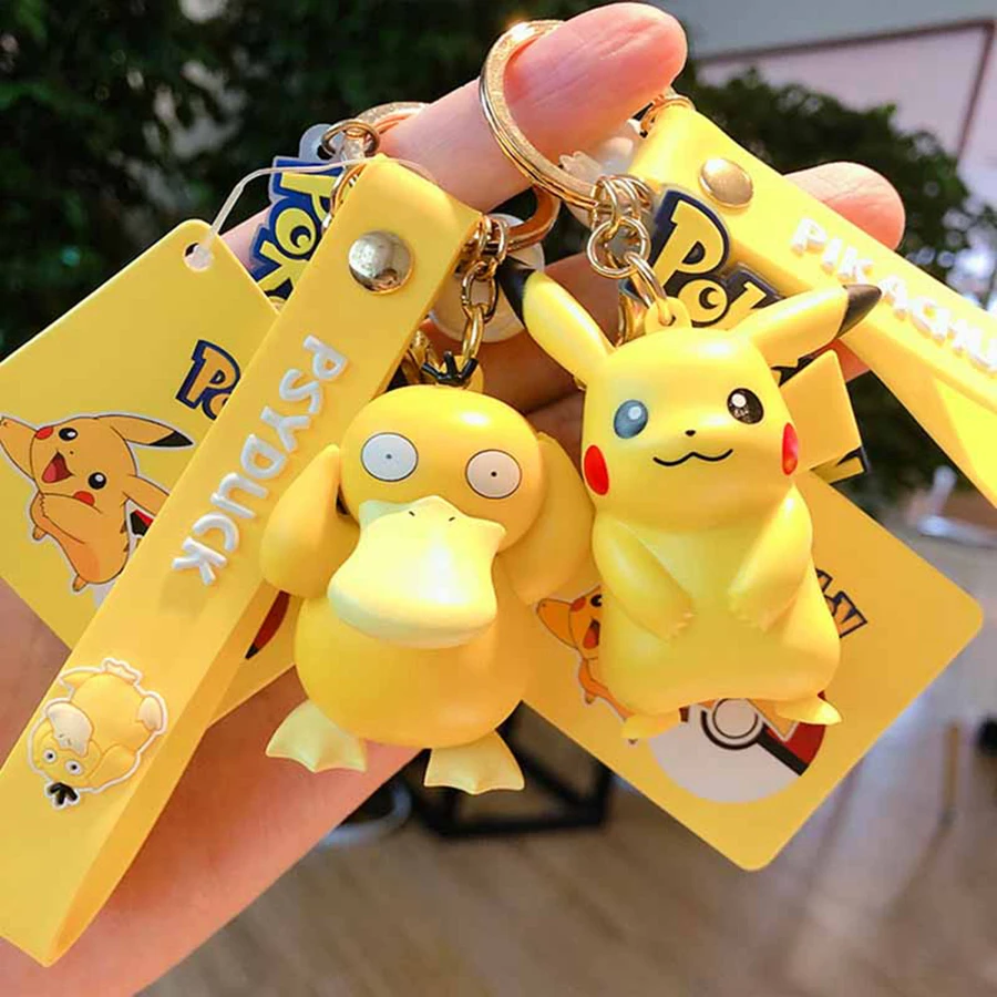 Pokemon Pikachu Keychain TAKARA TOMY Figures Bulbasaur Keyring PVC Cartoon Anime Figure Model Bag Ornament Children Kid Toy Gift
Pokemon Pikachu Keychain TAKARA TOMY Figures Bulbasaur Keyring PVC Cartoon Anime Figure Model Bag Ornament Children Kid Toy Gift