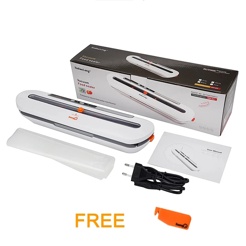 Electric Vacuum Sealer Food Vacuum Sealer Best Automatic Commercial Household Vacuum Food Sealer Packaging With 10pc Vacuum bag
Electric Vacuum Sealer Food Vacuum Sealer Best Automatic Commercial Household Vacuum Food Sealer Packaging With 10pc Vacuum bag