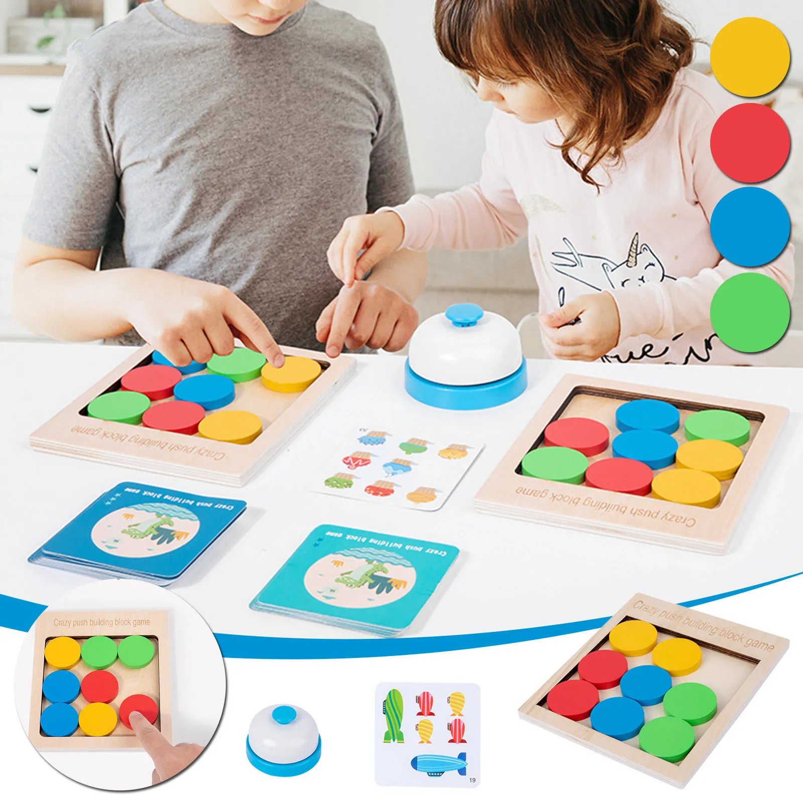 

Children's Parent-child Interaction, Crazy Push And Push Game, Logical Thinking Training Toy Interesting Toys For Children Adult