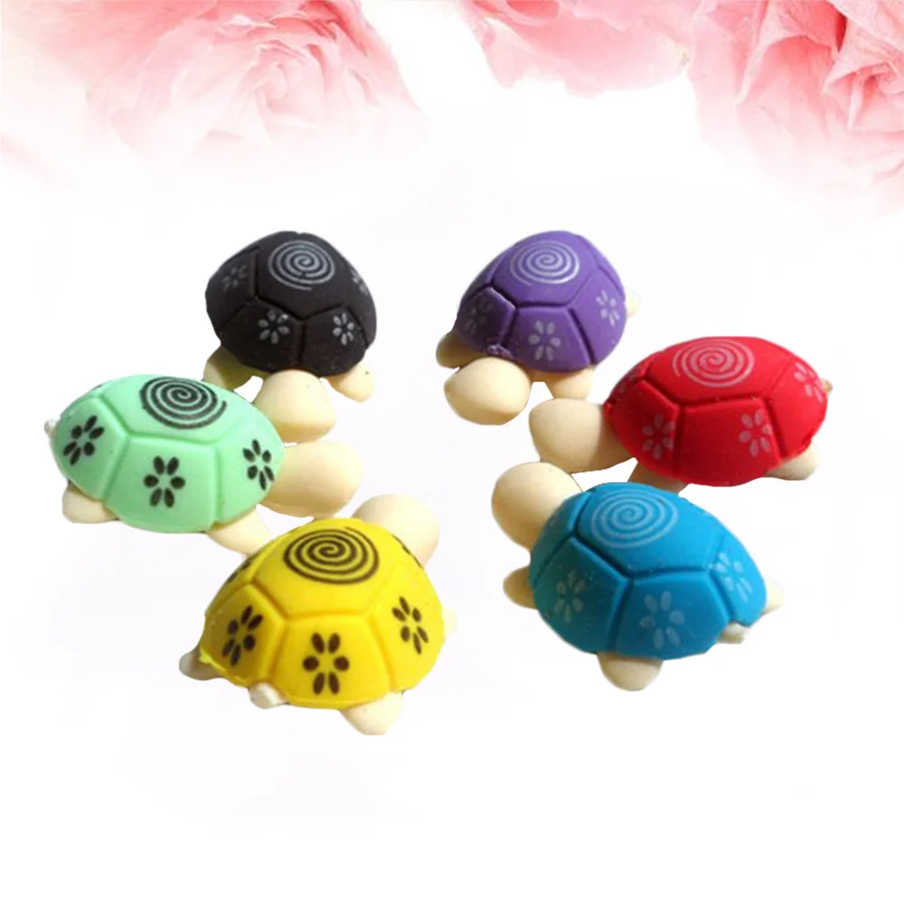 30pcs Colorful Turtle Shape Eraser Cartoon Creative Animal Eraser Stationery for Student Classroom(Random Color)
30pcs Colorful Turtle Shape Eraser Cartoon Creative Animal Eraser Stationery for Student Classroom(Random Color)