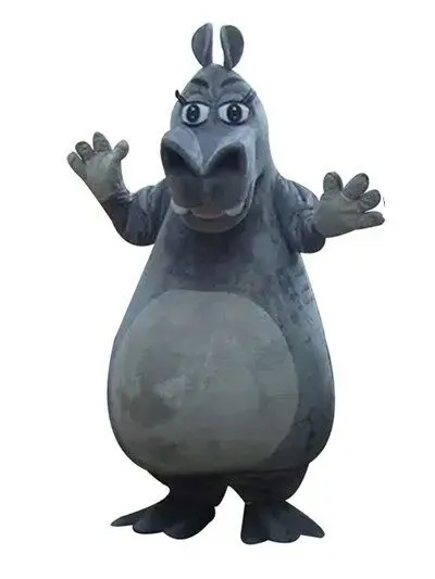 Gray Furry Mascot Costume Cartoon Animal Hippo Cosplay Suit Fancy Dress Up Game Party Carnival Adult Costume One Piece
Gray Furry Mascot Costume Cartoon Animal Hippo Cosplay Suit Fancy Dress Up Game Party Carnival Adult Costume One Piece