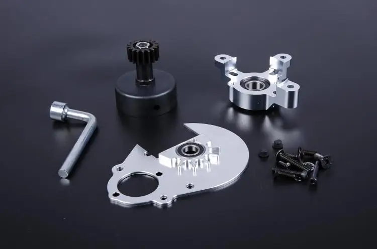 CNC Clutch Bell Mount and Gear Plate Set for 1/5 GTBracing HPI KM Rovan Baja 5B 5T 5SC Ss Truck Rc Car Parts
CNC Clutch Bell Mount and Gear Plate Set for 1/5 GTBracing HPI KM Rovan Baja 5B 5T 5SC Ss Truck Rc Car Parts