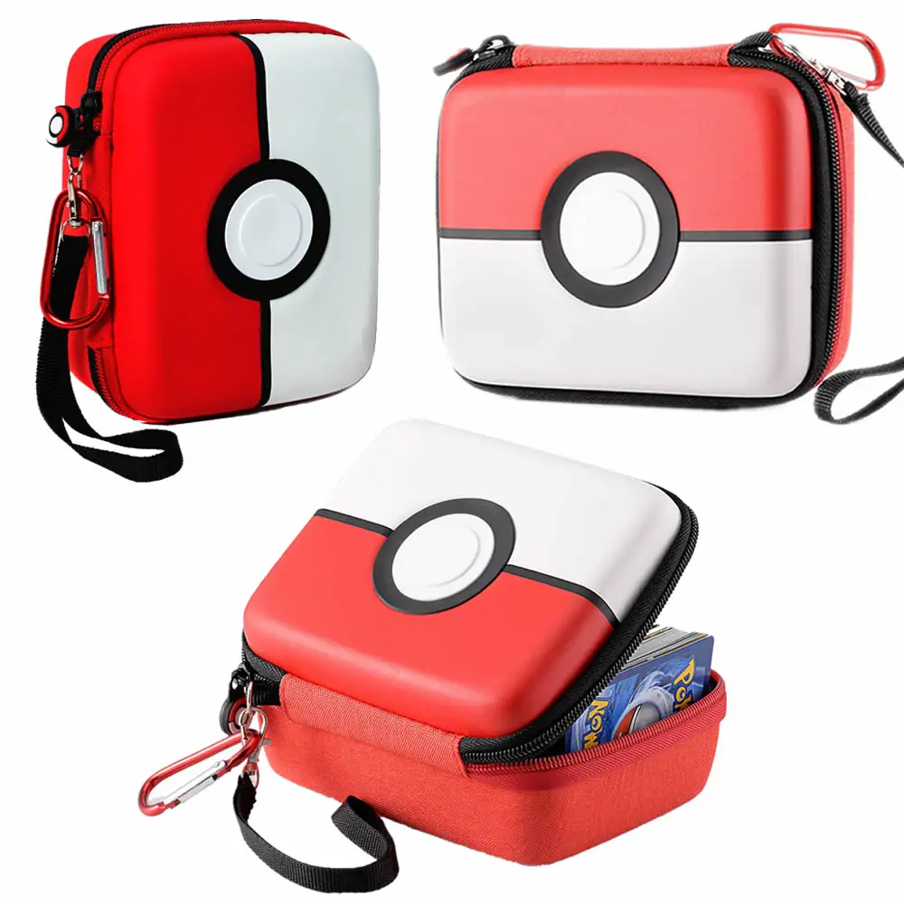 Pokemon Trading Cards Hard-Shell Storage Box Carrying case 9 Pocket Pokemon Card Album Book Binder Collection Holder Case Toys
Pokemon Trading Cards Hard-Shell Storage Box Carrying case 9 Pocket Pokemon Card Album Book Binder Collection Holder Case Toys