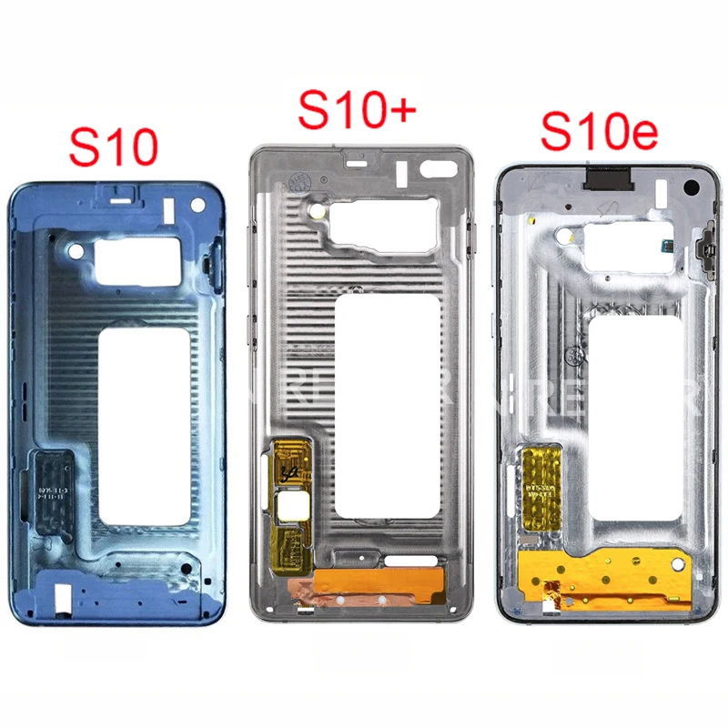 For Samsung Galaxy S10 S10 Plus S10e Middle frame bezel Front Frame Housing S10+ LCD Support Frame Chassis With Side Button
For Samsung Galaxy S10 S10 Plus S10e Middle frame bezel Front Frame Housing S10+ LCD Support Frame Chassis With Side Button