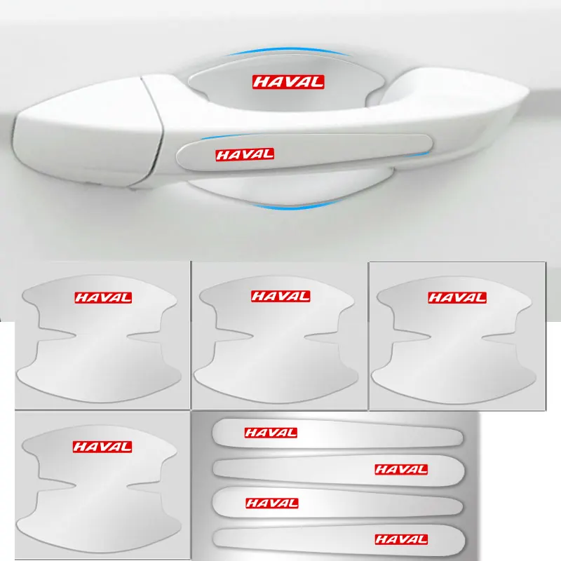 Transparent Car Door Handle Sticker Decoration Protector Film for Haval F7 F7X H6 H2 H3 H4 H8 H9 2018 2019 2020 Car Accessories
Transparent Car Door Handle Sticker Decoration Protector Film for Haval F7 F7X H6 H2 H3 H4 H8 H9 2018 2019 2020 Car Accessories