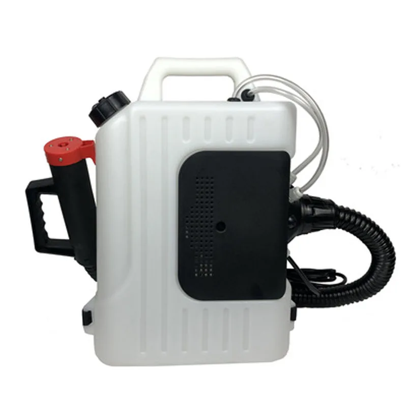 

Электрический рюкзак 10 л, 1400 Вт, генератор тумана ULV, садовая машина для холодного тумана и распылитель от комаров
