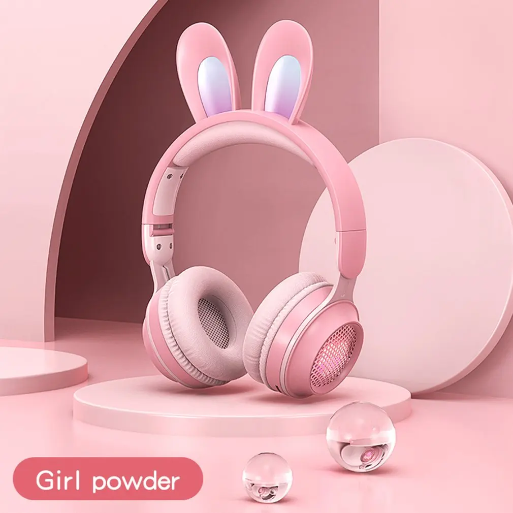 Светящиеся беспроводные наушники Flash Light Rabbit Ear HIFI стерео с микрофоном гарнитура для девочек детский подарок Bluetooth-совместимость
Светящиеся беспроводные наушники Flash Light Rabbit Ear HIFI стерео с микрофоном гарнитура для девочек детский подарок Bluetooth-совместимость