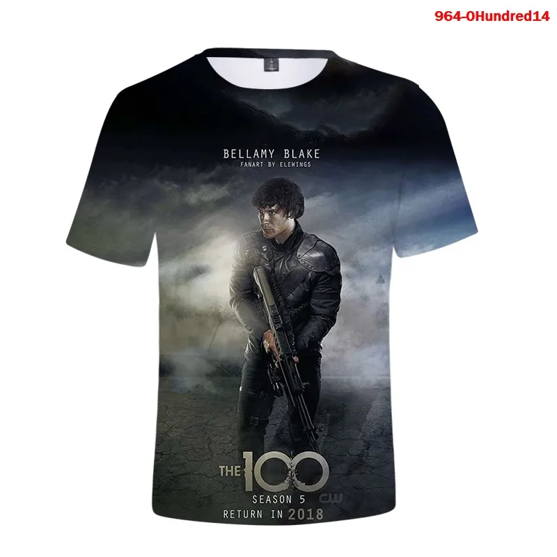 Famous TV Series The Hundred The 100 3D Print T Shirts Unisex Fashion Casual Summer Trendy Tops Funny Harajuku Clothes
Famous TV Series The Hundred The 100 3D Print T Shirts Unisex Fashion Casual Summer Trendy Tops Funny Harajuku Clothes