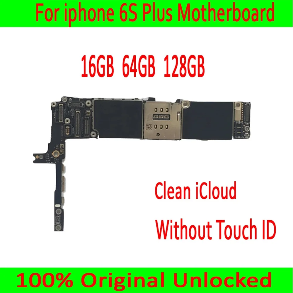For iphone 6S Plus Original unlocked Motherboard without Touch ID with Full Chips for iphone 6SPlus Logic Mainboard 16G 64G 128G
For iphone 6S Plus Original unlocked Motherboard without Touch ID with Full Chips for iphone 6SPlus Logic Mainboard 16G 64G 128G