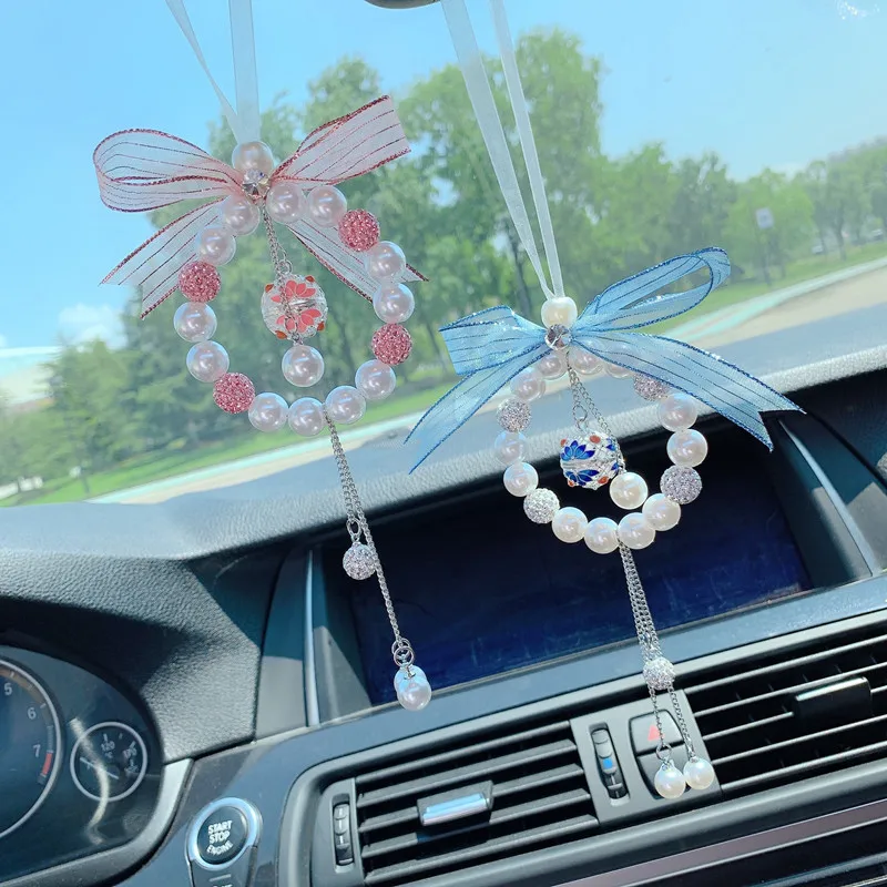 New style water bell perfume car pendant pearl diamond fashion ornaments auto Rear View Mirror Hanging car accessories interior
New style water bell perfume car pendant pearl diamond fashion ornaments auto Rear View Mirror Hanging car accessories interior