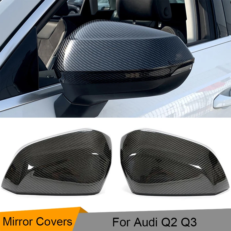 Car Rear View Mirror Covers Caps for Audi Q2 Q3 2018 2019 2020 Carbon Fiber Side Back Mirror Covers Caps Shell Case Replacement
Car Rear View Mirror Covers Caps for Audi Q2 Q3 2018 2019 2020 Carbon Fiber Side Back Mirror Covers Caps Shell Case Replacement