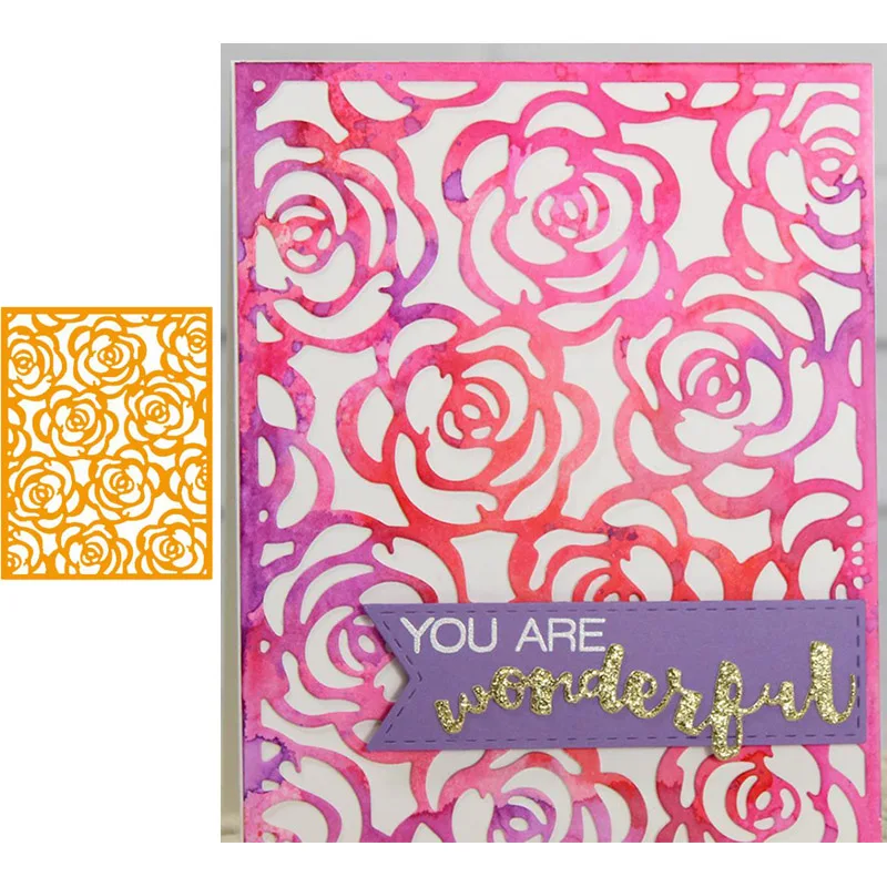 Rectangle Rose-Multi Shape Metal Cutting Dies Stencil For Scrapbooking Album Embossing DIY Gift Card Handcrafts Templates Model
Rectangle Rose-Multi Shape Metal Cutting Dies Stencil For Scrapbooking Album Embossing DIY Gift Card Handcrafts Templates Model