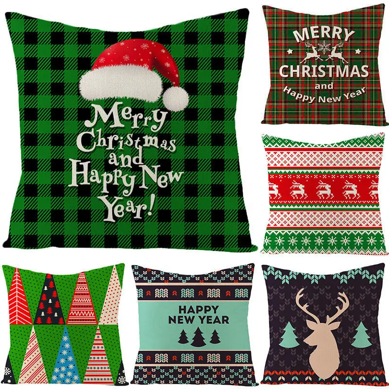 Lattice Christmas Pattern Pixel Style Creative Holiday Decoration Living Room Pillow Case Home Decoration Sofa Cushion Cover
Lattice Christmas Pattern Pixel Style Creative Holiday Decoration Living Room Pillow Case Home Decoration Sofa Cushion Cover