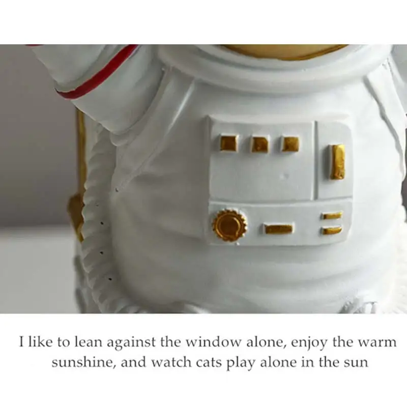 3 PCS Resin Astronaut Figurines Spaceman with Moon Sculpture Decorative Miniatures Statues Gift For Kids Boys Outer Space Lovers
3 PCS Resin Astronaut Figurines Spaceman with Moon Sculpture Decorative Miniatures Statues Gift For Kids Boys Outer Space Lovers