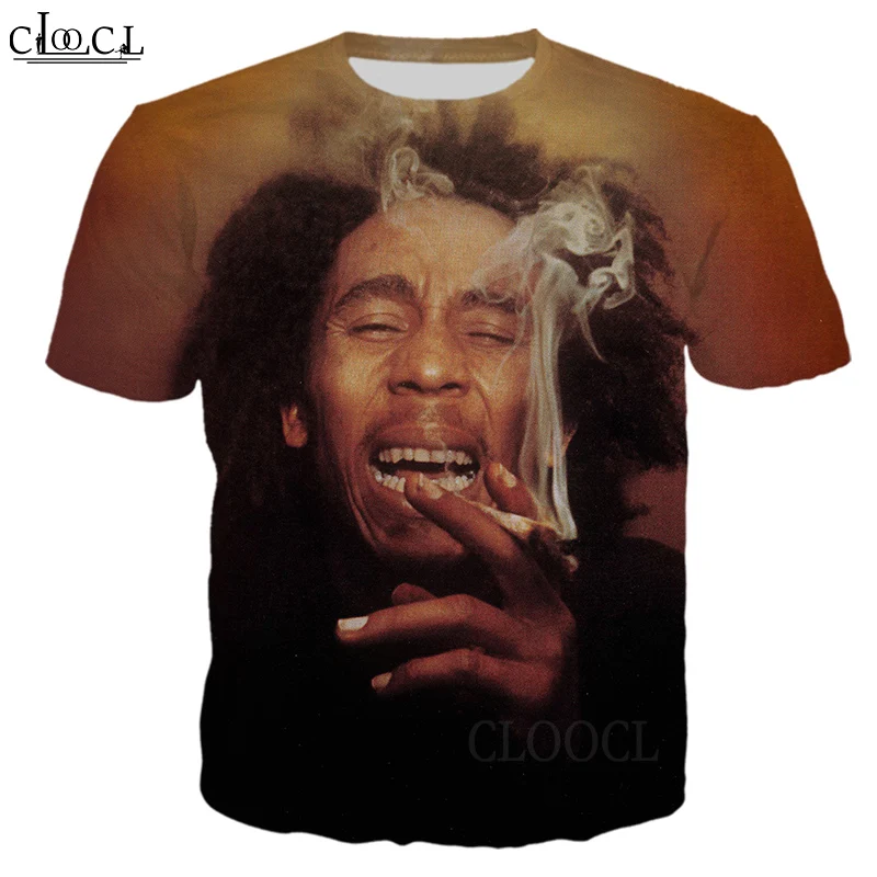 HX Newest Summer Fashion Popular Singer Bob Marley Men Women T Shirt 3D Print Harajuku Streetwear Couple Tops Drop Shipping
HX Newest Summer Fashion Popular Singer Bob Marley Men Women T Shirt 3D Print Harajuku Streetwear Couple Tops Drop Shipping