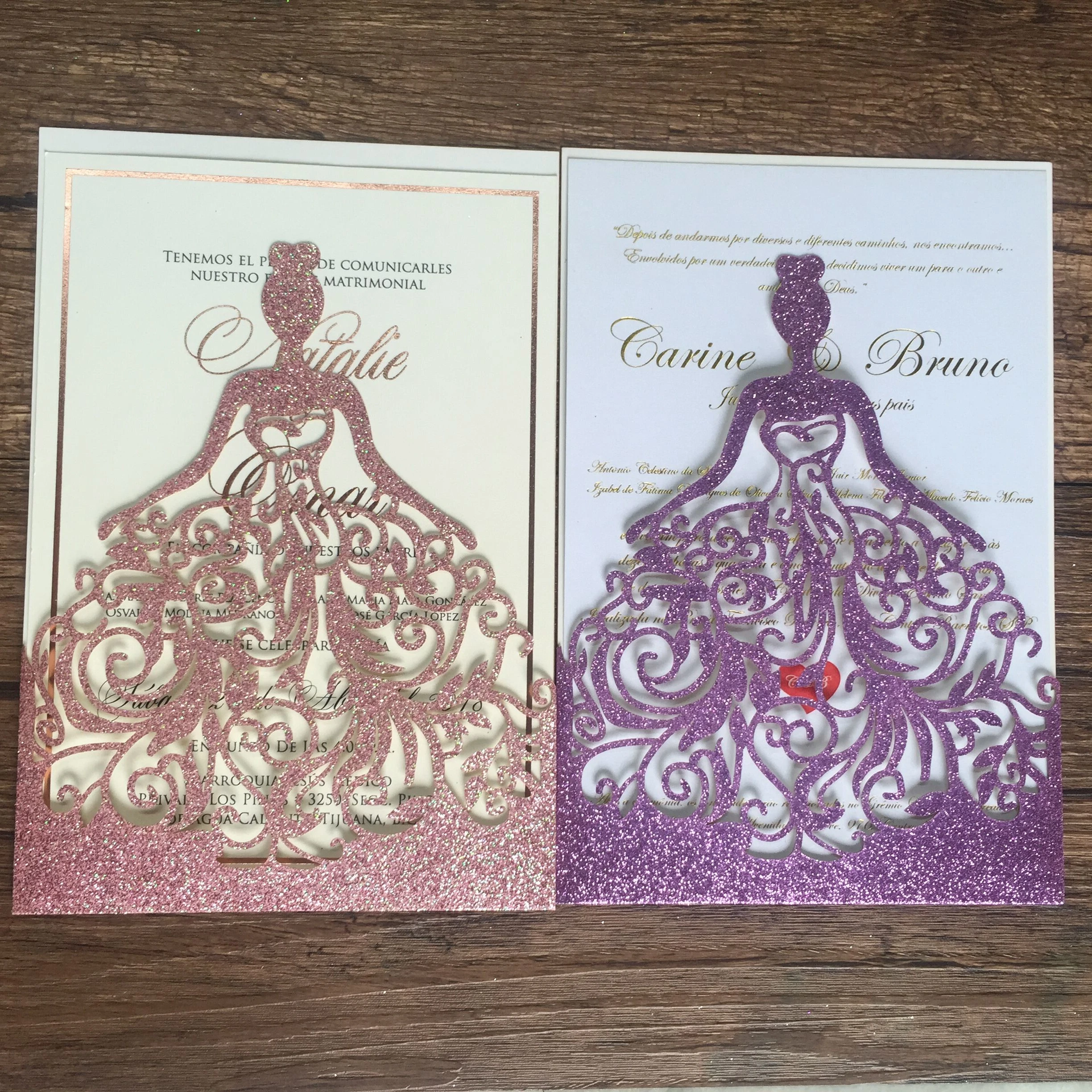 25pc Laser Cut glitters paper princess Birthday Invitations Card,girl Wedding Invitation Card,glitter colors hot pink shiny one
25pc Laser Cut glitters paper princess Birthday Invitations Card,girl Wedding Invitation Card,glitter colors hot pink shiny one
