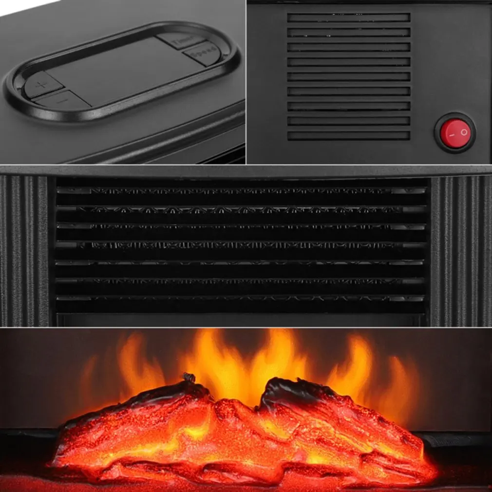 1000W Desktop Mini Electric Fireplace Heater Electric Heater Warm Air Heater Desk Table Heater for Home Office
1000W Desktop Mini Electric Fireplace Heater Electric Heater Warm Air Heater Desk Table Heater for Home Office