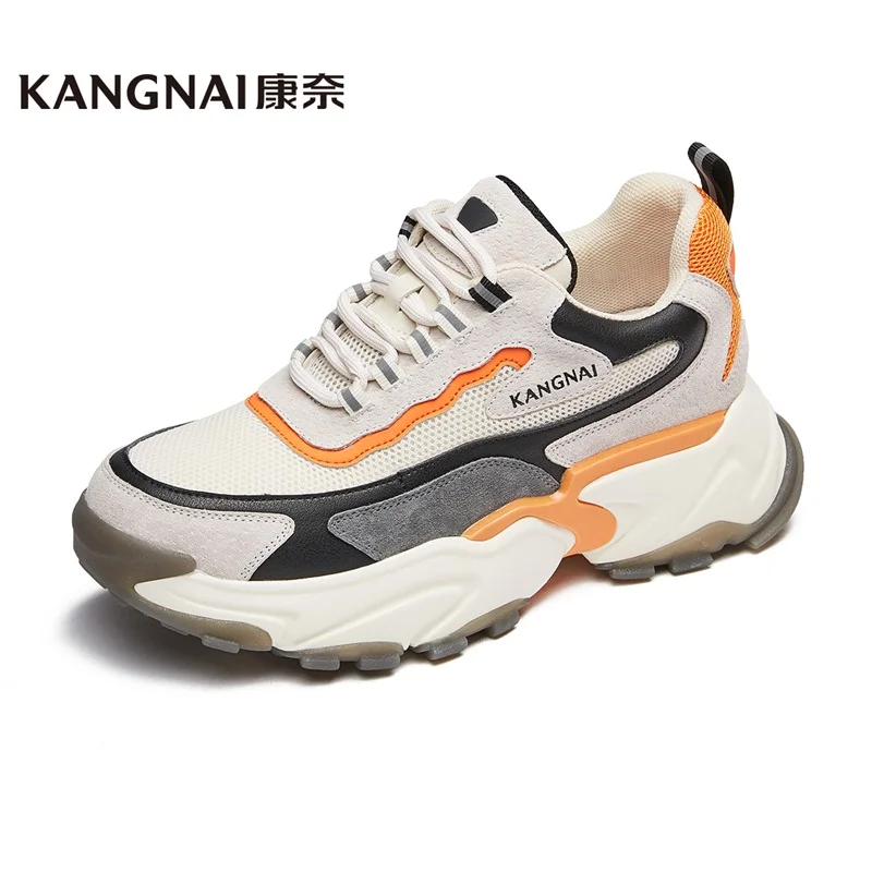KANGNAI Chunky Sneakers Women Shoes Lace-Up Low Top Flats Platform Fashion Lace-Up Height Increase Ladies Casual Shoes 2020
KANGNAI Chunky Sneakers Women Shoes Lace-Up Low Top Flats Platform Fashion Lace-Up Height Increase Ladies Casual Shoes 2020