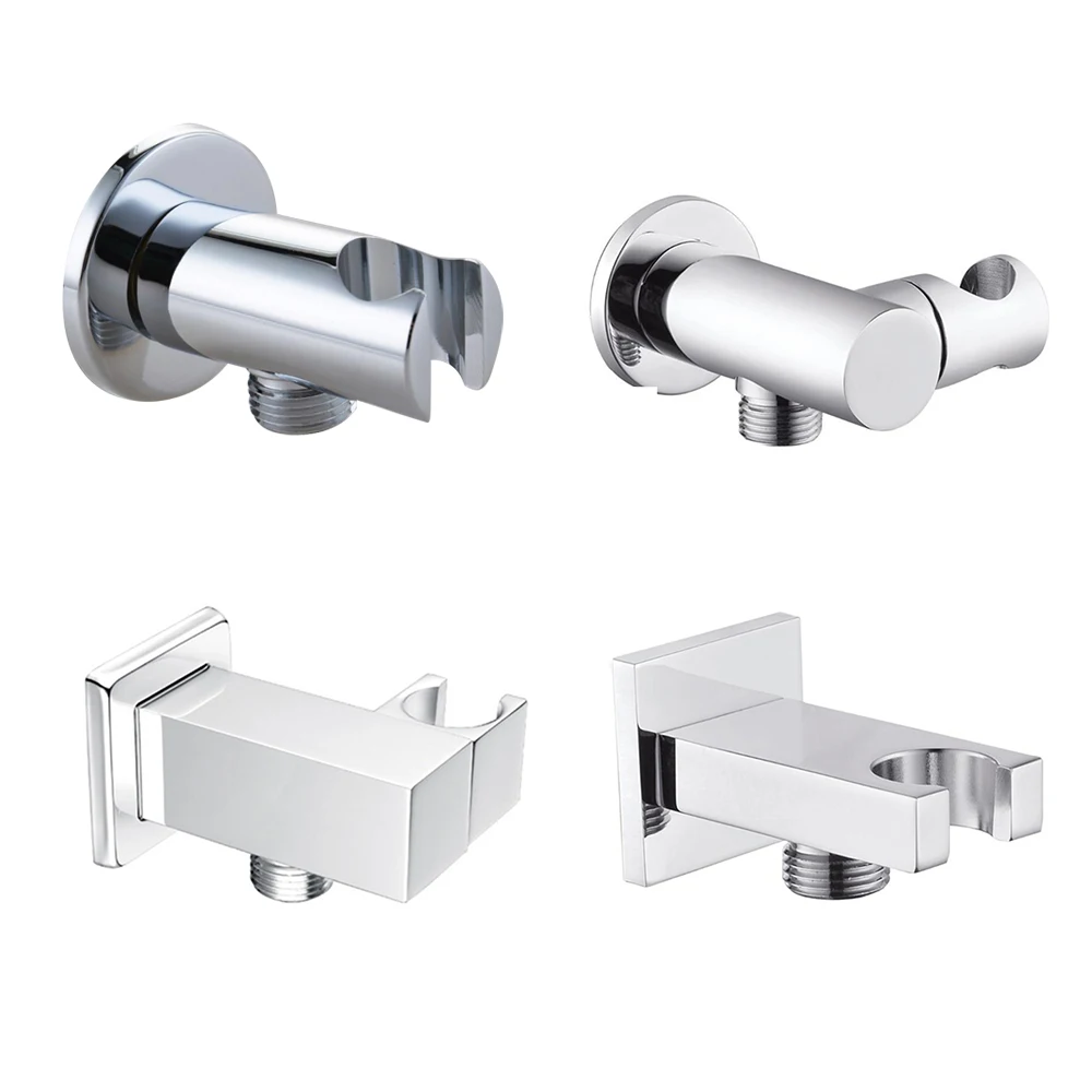 Solid Brass Chrome Shower Holder Wall Mounted Hand Held Shower Bracket & Hose Connector Spout Water Inlet Angle ValveG1/2
Solid Brass Chrome Shower Holder Wall Mounted Hand Held Shower Bracket & Hose Connector Spout Water Inlet Angle ValveG1/2