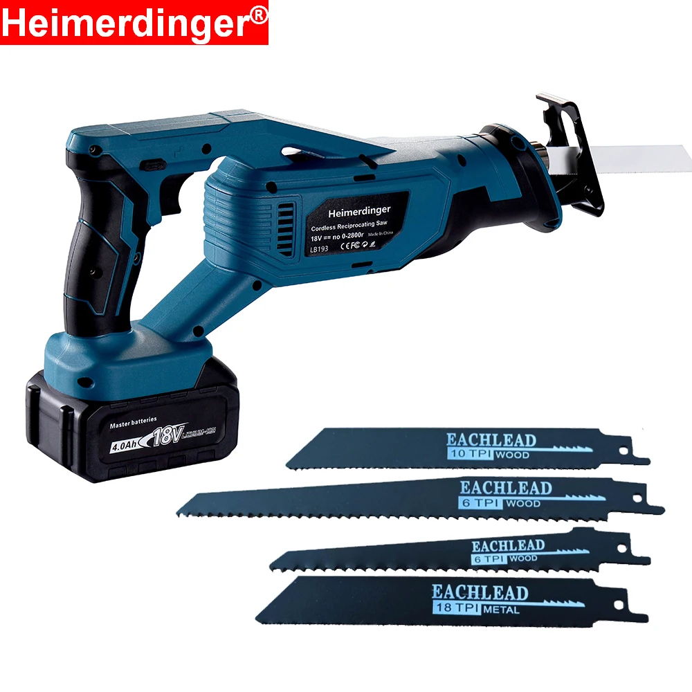 18V Lithium battery reciprocating saw 18v cordless reciprocating saw with 4.0 Ah battery
18V Lithium battery reciprocating saw 18v cordless reciprocating saw with 4.0 Ah battery
