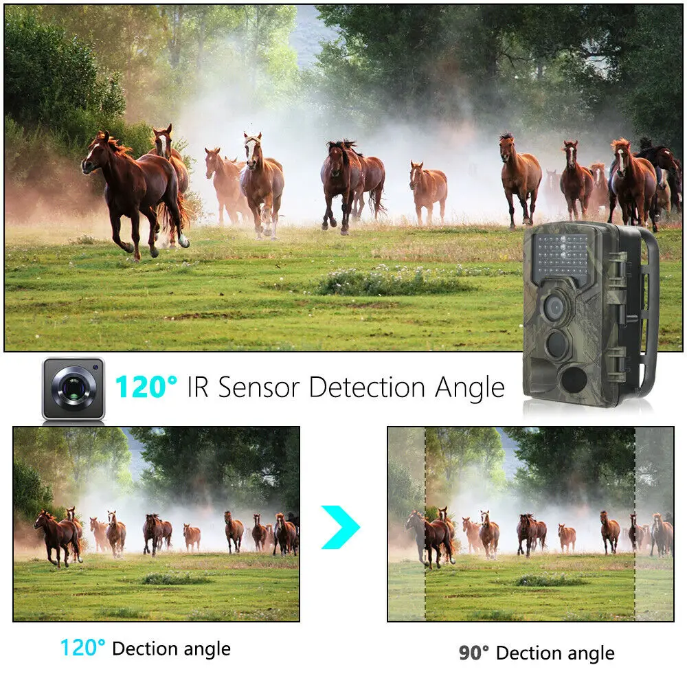 1080P HD Hunting Camera Night Vision Trail-camera Wild Surveillance Version Wildlife Scouting Cameras Trap Track Scouting
1080P HD Hunting Camera Night Vision Trail-camera Wild Surveillance Version Wildlife Scouting Cameras Trap Track Scouting